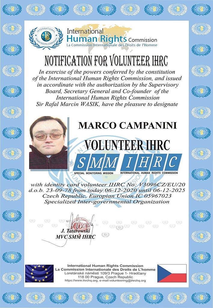 Volontario IHRC